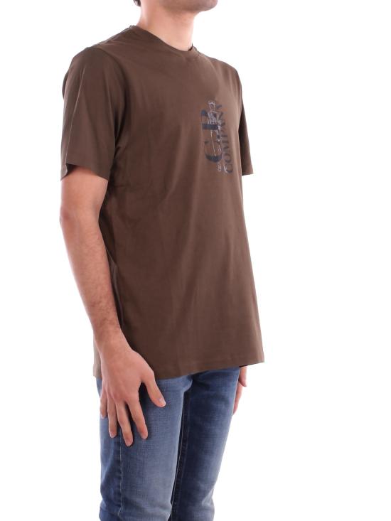 25SS 씨피 컴퍼니 반팔 티셔츠 18CMTS138A 005100W 683 IVY GREEN DOM - C.P. COMPANY