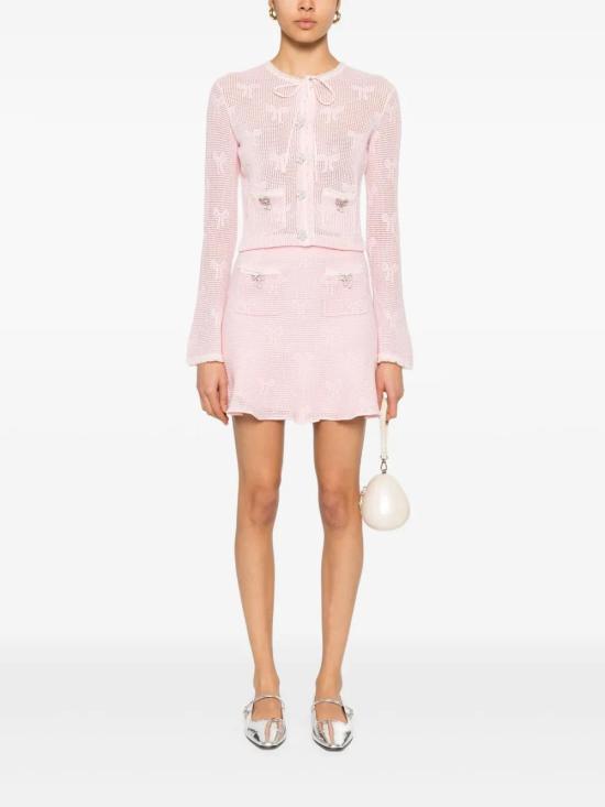  셀프 포트레이트 숏 스커트 SS25164SKP - SELF PORTRAIT