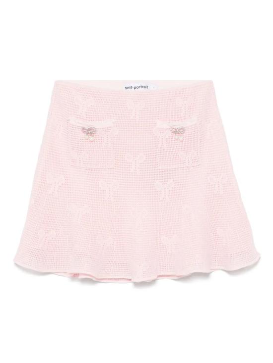  셀프 포트레이트 숏 스커트 SS25164SKP