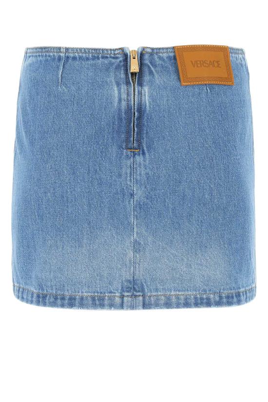  베르사체 숏 스커트 10074281A04899 1D030 Blue - VERSACE