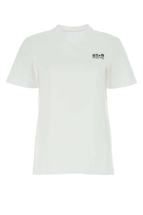  골든구스 반팔 티셔츠 GWP01220P000881 10364 White