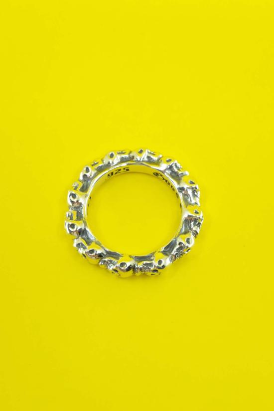  굿 아트 헐리우드 반지 굿 아트 힐우드 스컬 크러셔 밴드 링 - GOOD ART HLYWD