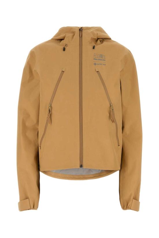 24FW MM6 메종마르지엘라 X 살로몬 / 여성 고어텍스 윈드브레이커 S52AM0310M35200 128 Camel BPG