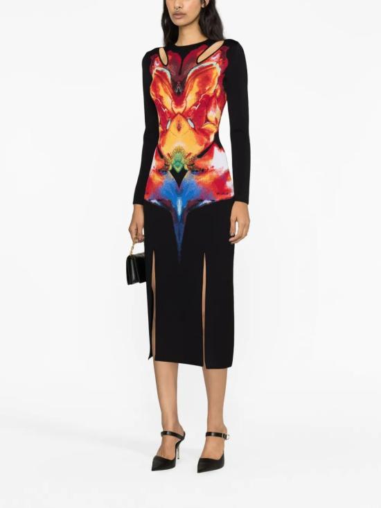  알렉산더 맥퀸 롱 원피스 758518Q1A6G - ALEXANDER MCQUEEN