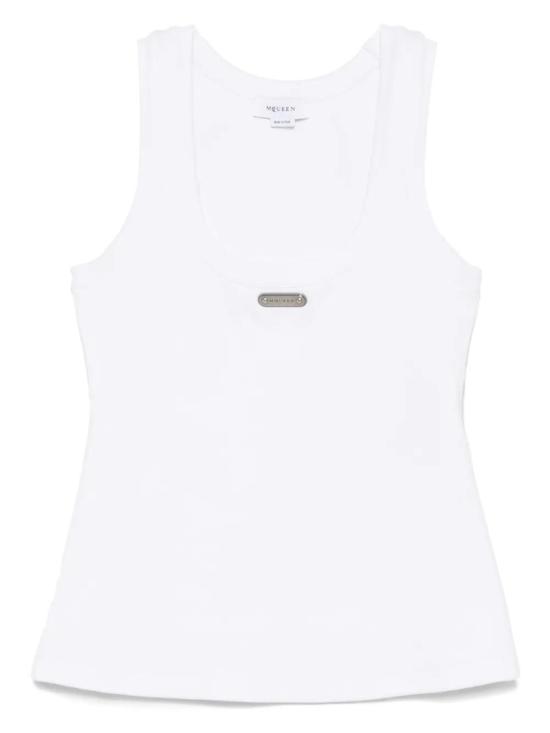  알렉산더 맥퀸 민소매 티셔츠 830486QLAER