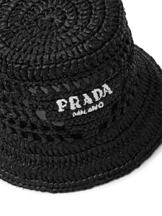  프라다 모자 1HC1372A2T black - PRADA