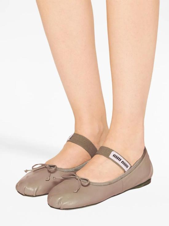  미우미우 플랫 슈즈 5F794DFA005XUU - MIU MIU