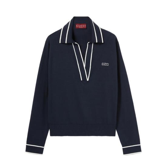 25SS 구찌 셔츠 815905XKELU 4137 BLUE