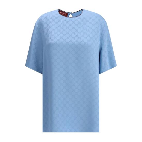 25SS 구찌 블라우스 818426ZAQKJ 4055 BLUE