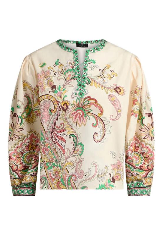 25SS 에트로 긴팔 티셔츠 WRJA008899SP5B9 X0802