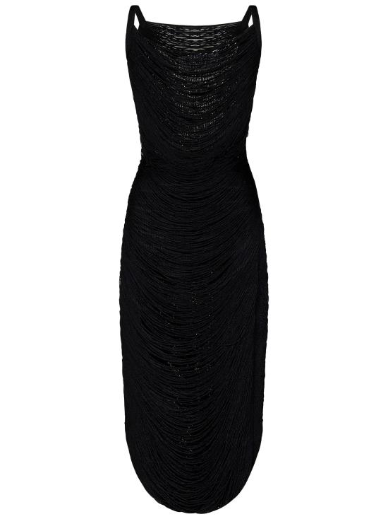 25SS 디 아티코 원피스 250WCW00239KVV015AA 100 BLACK - THE ATTICO