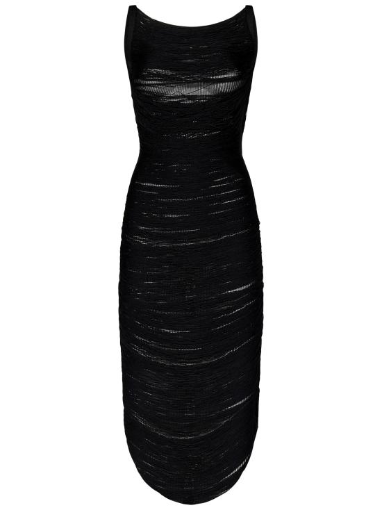 25SS 디 아티코 원피스 250WCW00239KVV015AA 100 BLACK