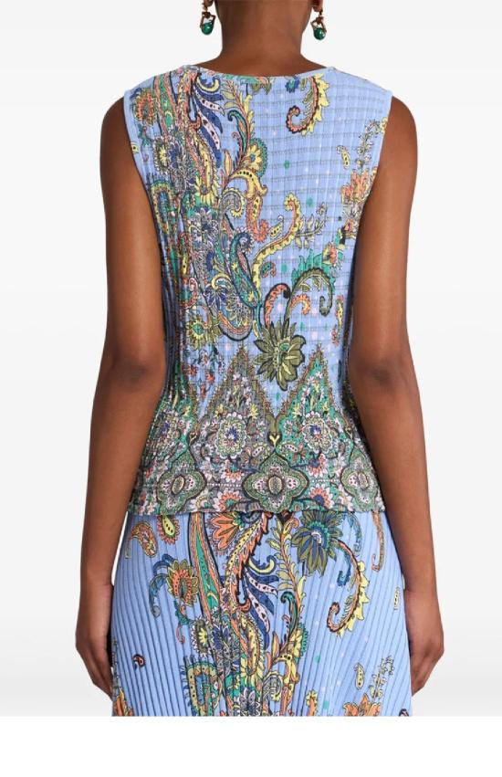 25SS 에트로 민소매 티셔츠 WRKE0222AK542 X0885 - ETRO