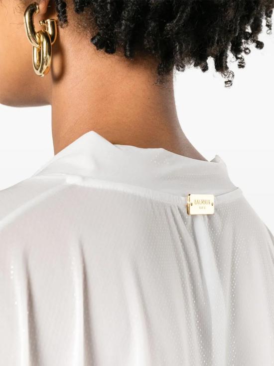  발망 숏 원피스 BKA281770 ivory - BALMAIN