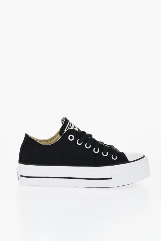  컨버스 척테일러 올스타 리프트 캔버스 560250C 001 Black White - CONVERSE