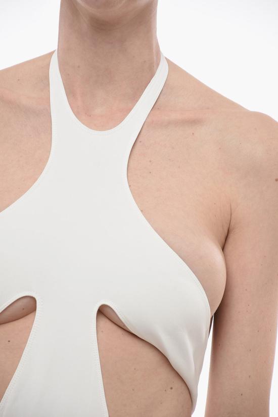  뮈글러 원피스 수영복 23S5BW0001859 1014 White - MUGLER