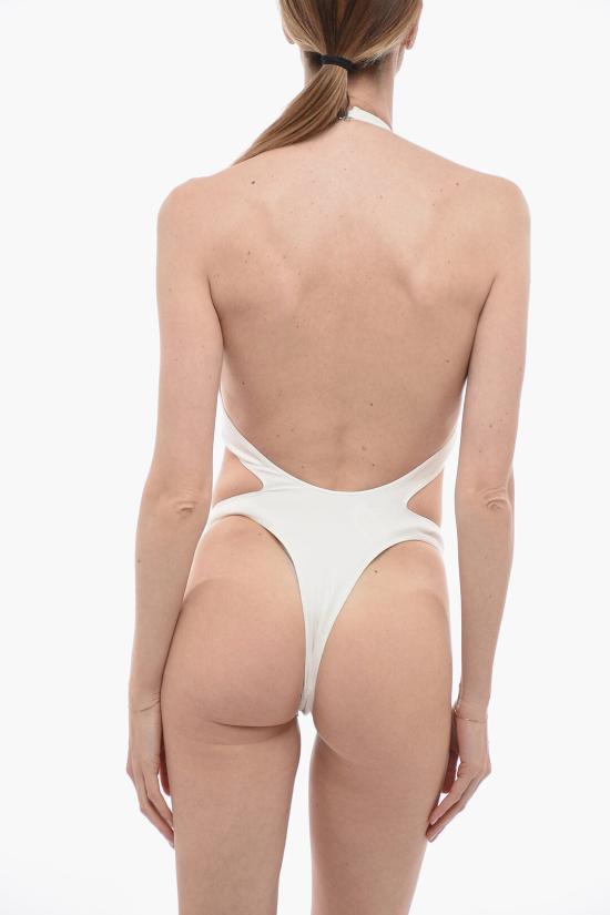  뮈글러 원피스 수영복 23S5BW0001859 1014 White - MUGLER