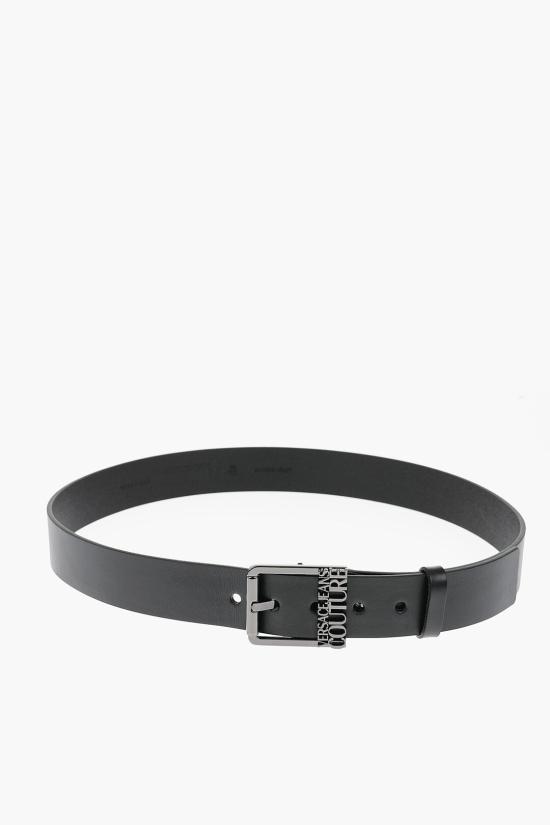  베르사체 가죽 벨트 75YA6F13 ZP228 E12 Black - VERSACE