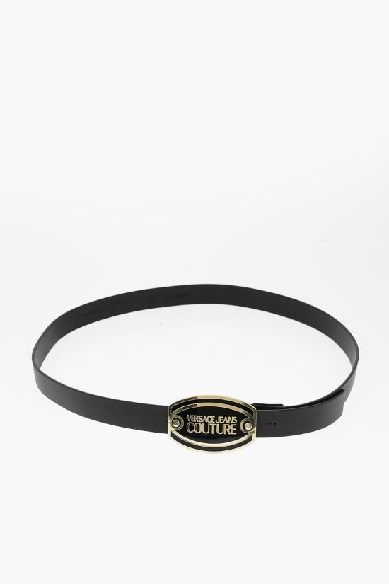  베르사체 가죽 벨트 75YA6F52 71627 899 Black - VERSACE