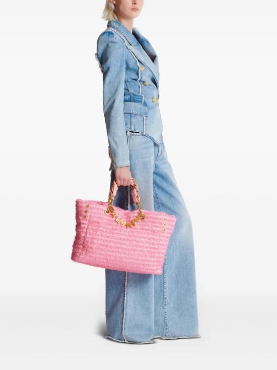  발망 토트백 EN0FF975TRWE - BALMAIN