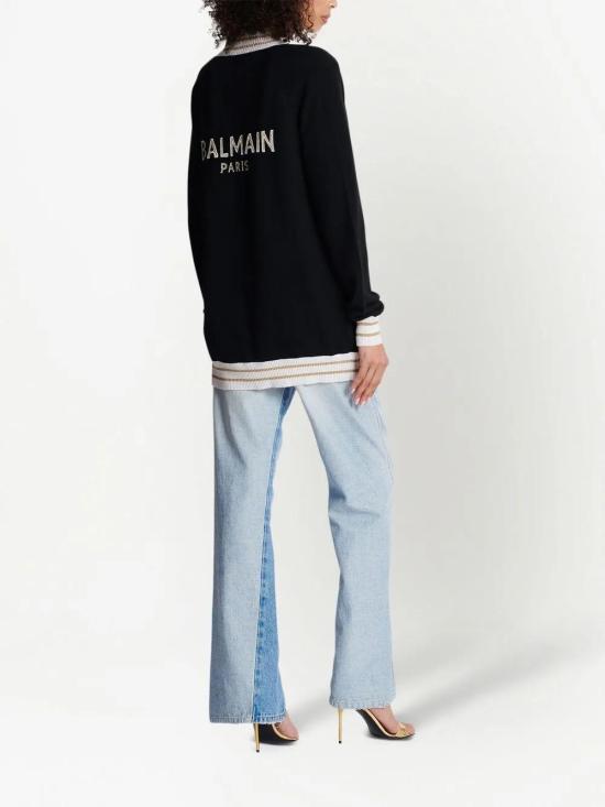  발망 가디건 AF1KO000KD97 - BALMAIN