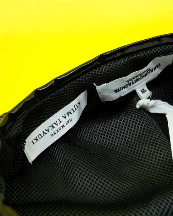  타카히로미야시타 더 솔로이스트 버킷햇 . 블랙 나일론 타입 1 베레모 - TAKAHIROMIYASHITA THE SOLOIST.