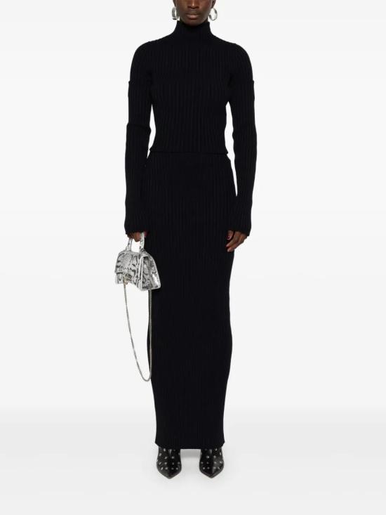  발렌시아가 터틀넥 719213T1656 navy - BALENCIAGA