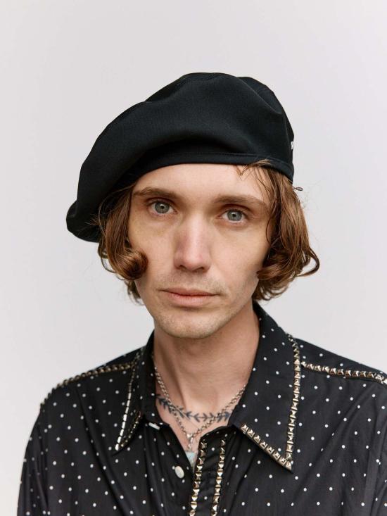  타카히로미야시타 더 솔로이스트 버킷햇 . 울 타입 2 베레모 블랙