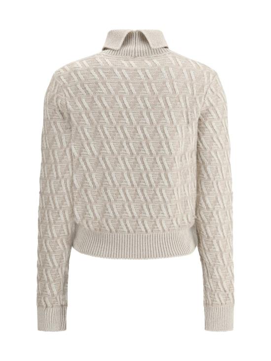 25SS 펜디 터틀넥 FZXC90ATPL F1R0Q Beige - FENDI