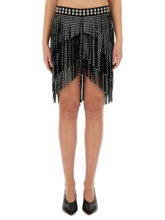 25SS 이자벨마랑 숏 스커트 JU0352FA C2J03I01BK Black