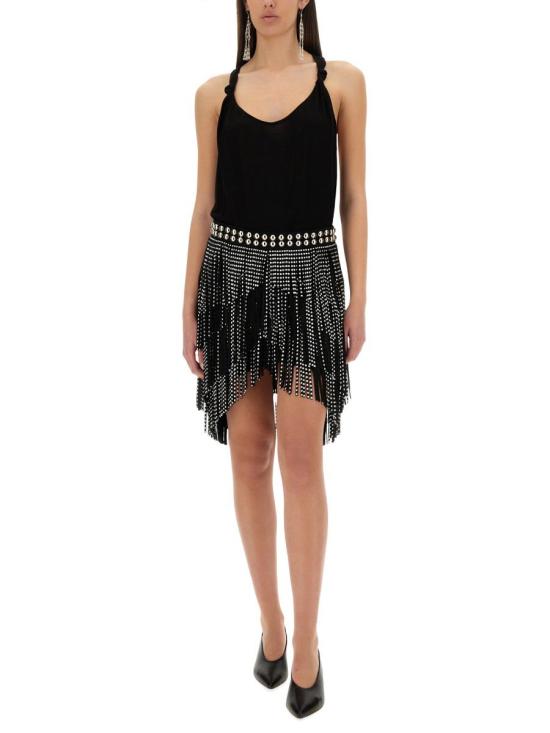 25SS 이자벨마랑 숏 스커트 JU0352FA C2J03I01BK Black - ISABEL MARANT