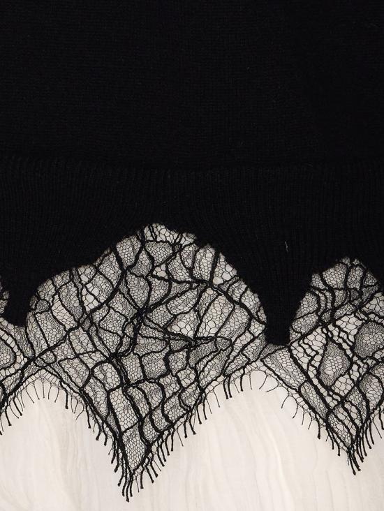 25SS 알렉산더 맥퀸 스웨터 829288Q1BC81080 Black - ALEXANDER MCQUEEN