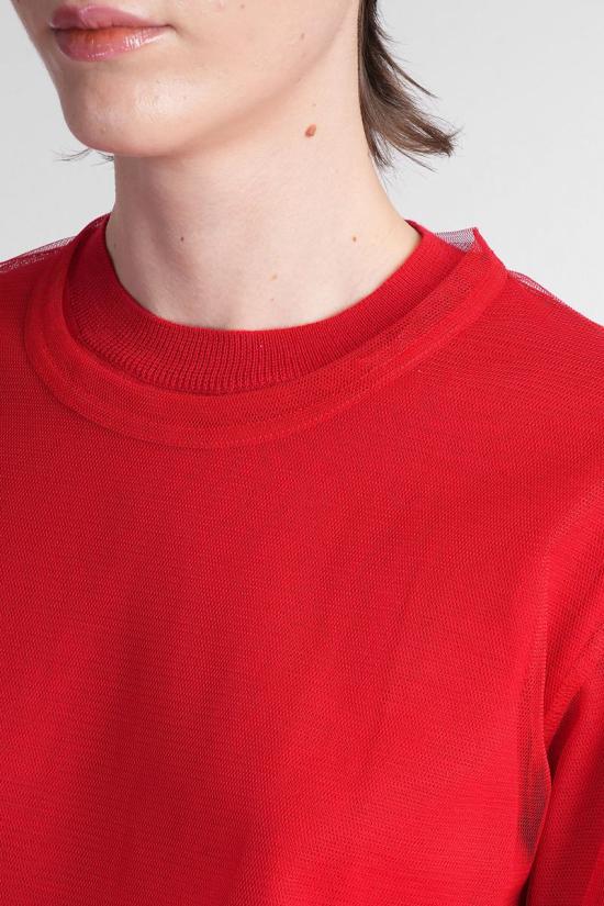 25SS 꼼데가르송 스웨터 415097 GO B021 S25 RED - COMME DES GARCONS