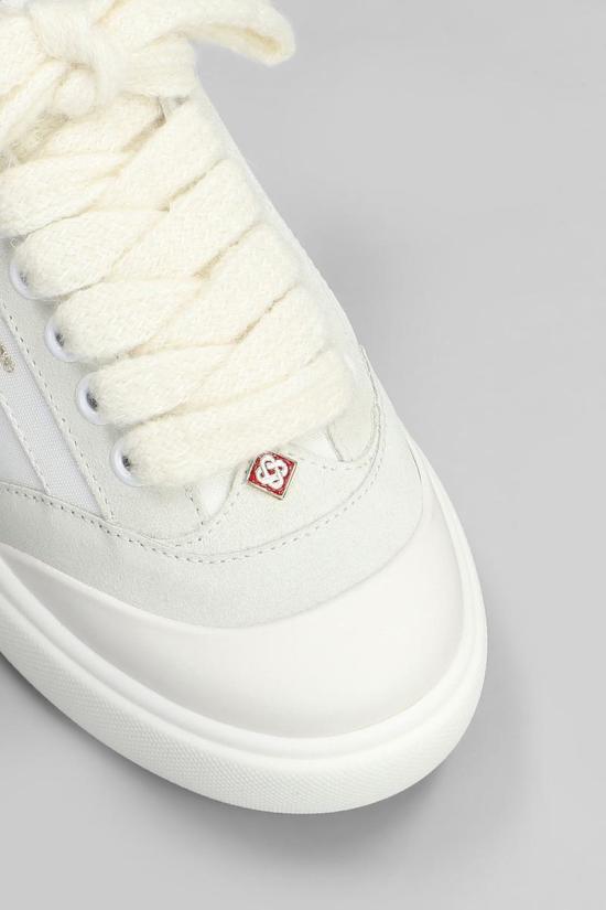 25FW 카사블랑카 뮬/슬리퍼 419542 AS25 SNK 025 WHITE - CASABLANCA