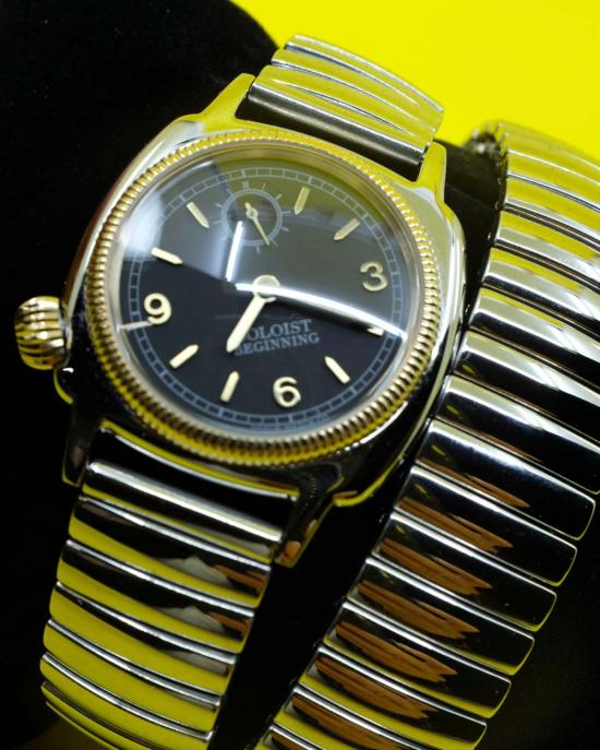  타카히로미야시타 더 솔로이스트 손목시계 . 쿠생 타입(L) 익스텐션 더블 벨트 워치 - TAKAHIROMIYASHITA THE SOLOIST.