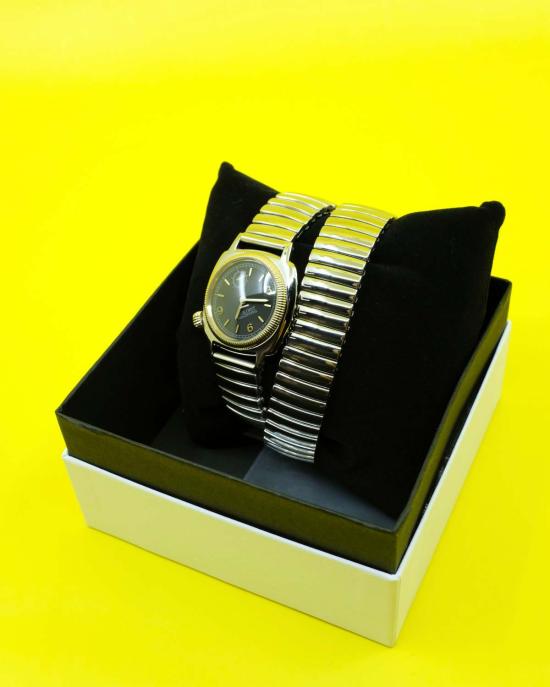  타카히로미야시타 더 솔로이스트 손목시계 . 쿠생 타입(L) 익스텐션 더블 벨트 워치 - TAKAHIROMIYASHITA THE SOLOIST.