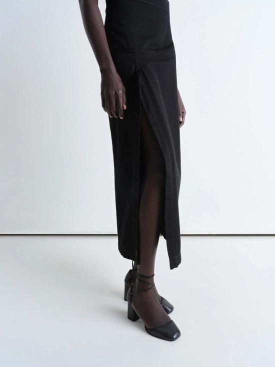 25SS 르메르 의류 SK1046 LD1028LIGHT BLACK DENIM BK999BLACK Black - LEMAIRE