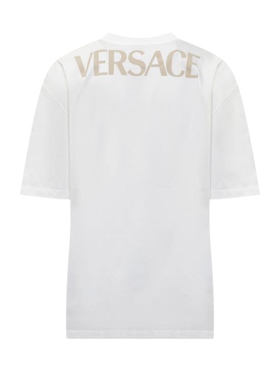 24FW 베르사체 긴팔 티셔츠 10162911A11722 2W070 WHITE - VERSACE