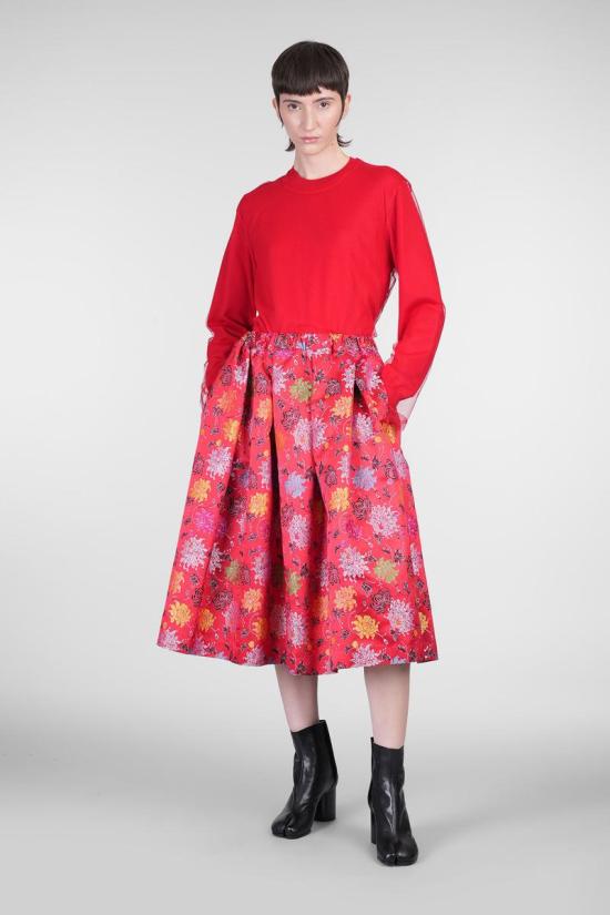 25SS 꼼데가르송 숏 스커트 415100 GO S001 S25 RED - COMME DES GARCONS