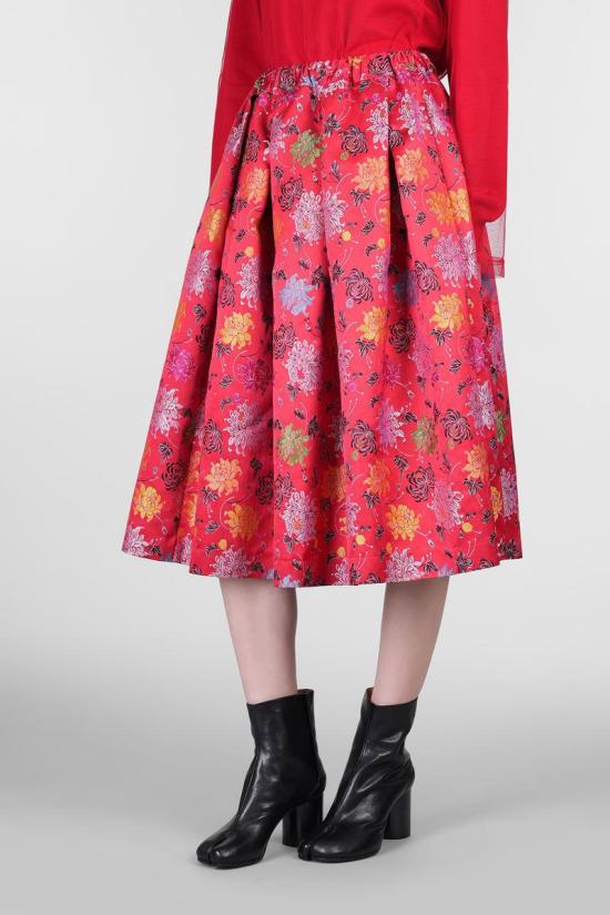 25SS 꼼데가르송 숏 스커트 415100 GO S001 S25 RED - COMME DES GARCONS