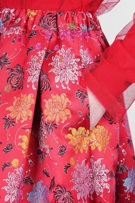 25SS 꼼데가르송 숏 스커트 415100 GO S001 S25 RED - COMME DES GARCONS