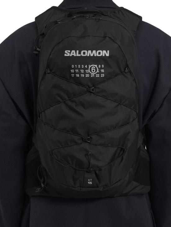 25FW MM6 메종 마르지엘라 X 살로몬 백팩 SB6WA0003 P5782H9966 Black - MM6 MAISON MARGIELA X SALOMON