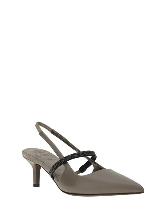 25SS 브루넬로 쿠치넬리 플랫 슈즈 MZSKC2715 C5859 GREY - BRUNELLO CUCINELLI