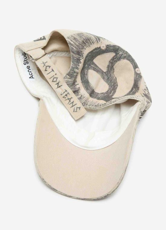 25SS 아크네 스튜디오 모자 FN UX HATS000306C40404 AE2Warm Beige - ACNE STUDIOS