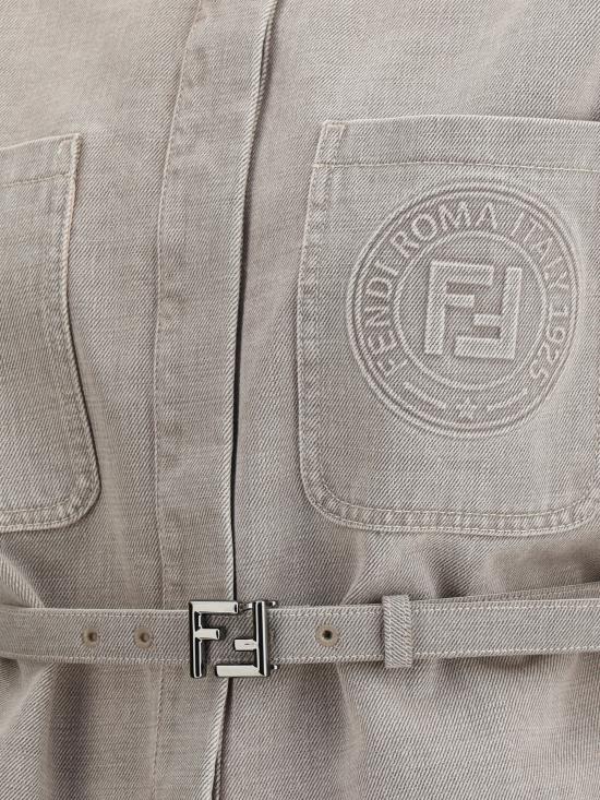 25SS 펜디 자켓 FLF677ASMB F1RX9 BEIGE - FENDI