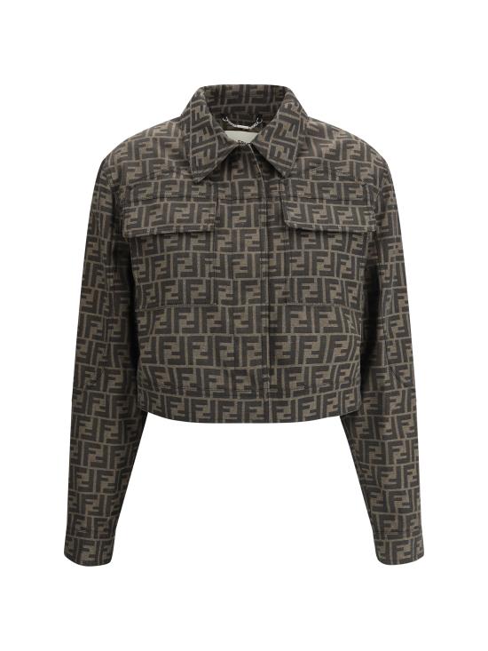 25SS 펜디 자켓 FJ7818A5W3 F118W BROWN