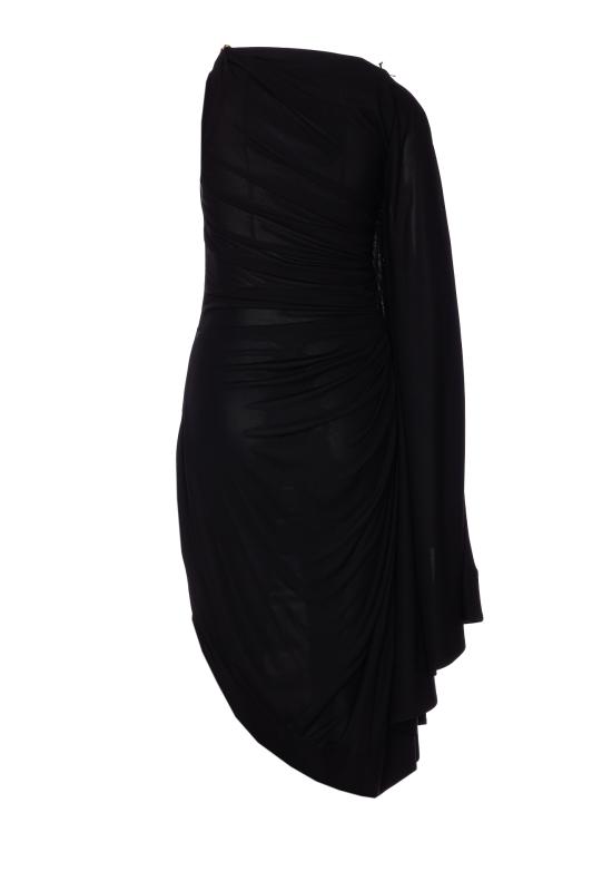 25SS 보테가베네타 미디 원피스 819930 V4N201000 Black - BOTTEGA VENETA