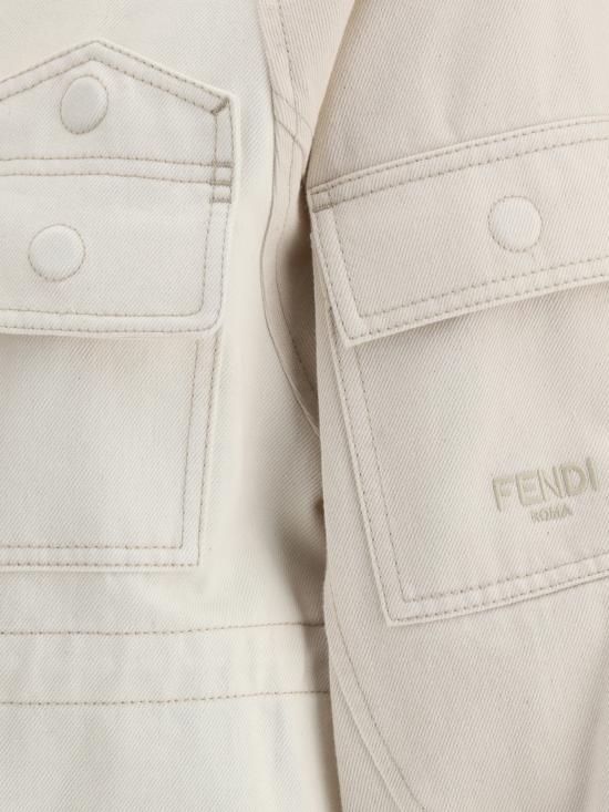 25SS 펜디 자켓 FLF802AT23 F08QQ CREAM - FENDI