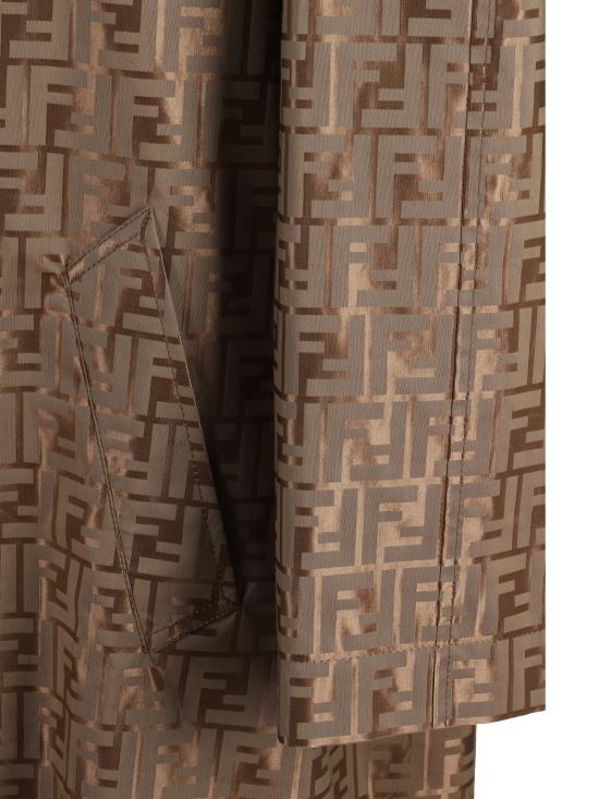 25SS 펜디 코트 FF6038AM3U F1PNO BROWN - FENDI