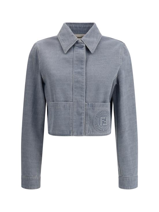 25SS 펜디 자켓 FLF811ASMB F1RX3 LIGHT BLUE